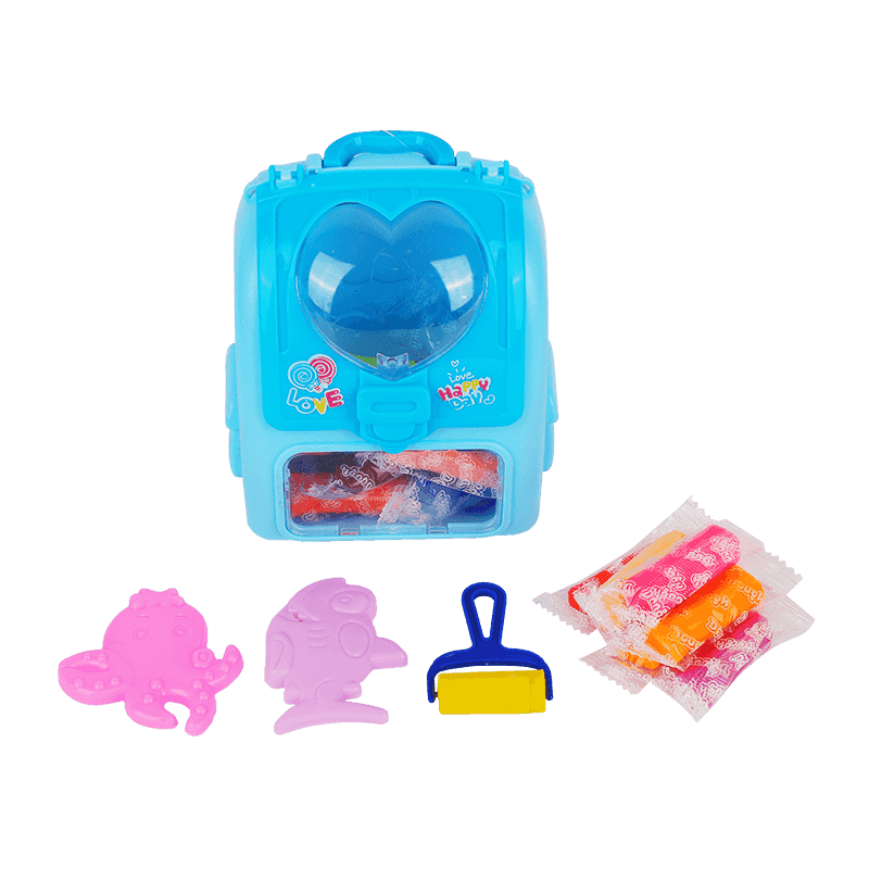 8733 School Bag Colored Clay Set